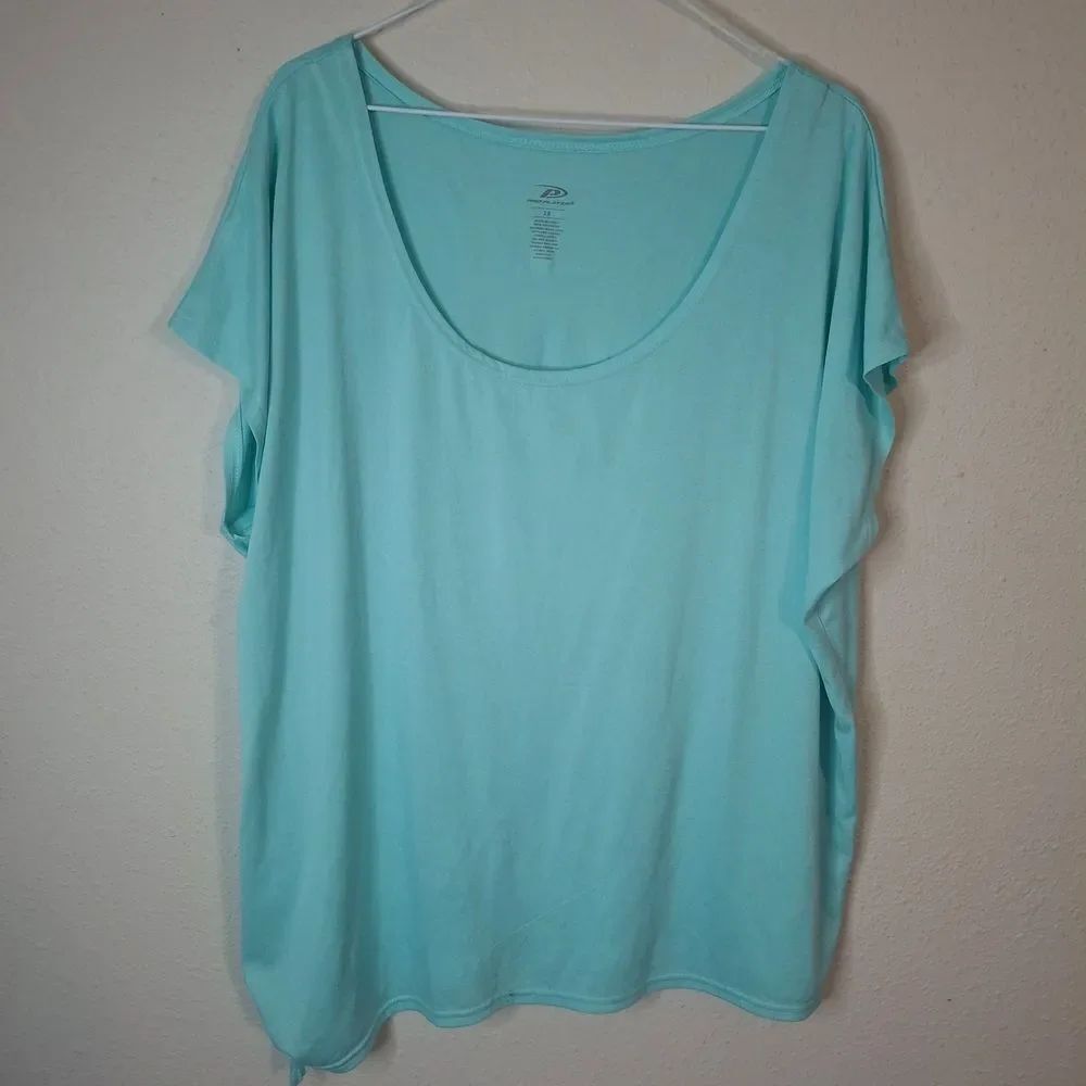 Light Blue Women's Top size 2X